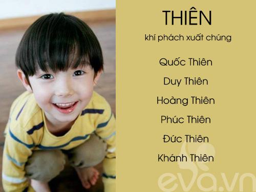 Có nên đặt tên con là Thiên hay không?