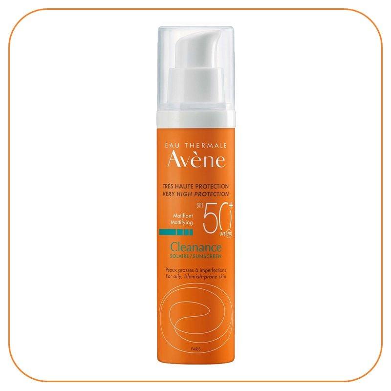 Kem Chống Nắng Bảo Vệ Rất Cao Cho Da Nhờn Mụn Avène Cleanance Sunscreen Very High Protection SPF50+ 50ml