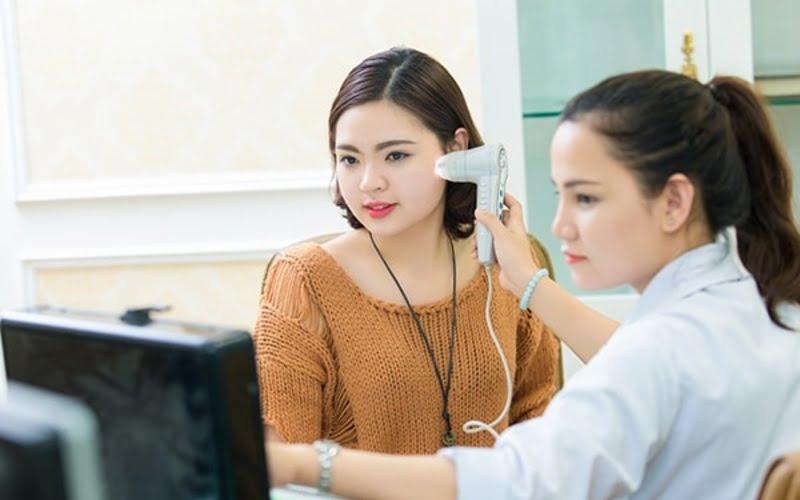 Máy phân tích da giúp quan sát các vấn đề da đang gặp phải