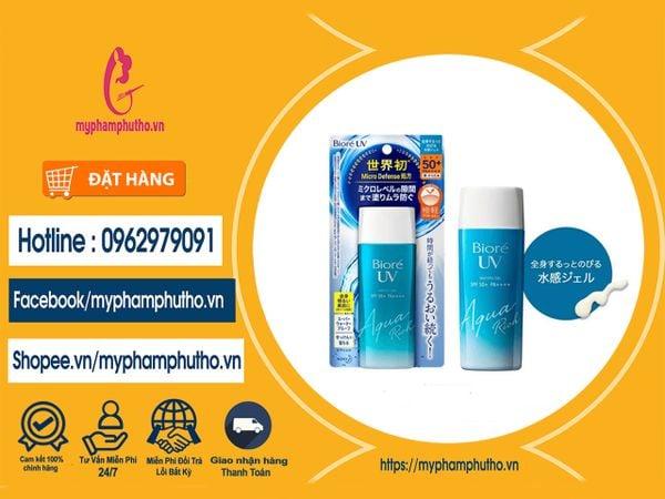 Kem Chống Nắng Biore UV xanh: Bảo Vệ Làn Da Hoàn Hảo