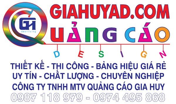 Quảng Cáo Gia Huy nhận làm bảng hiệu sửa xe đẹp, uy tín