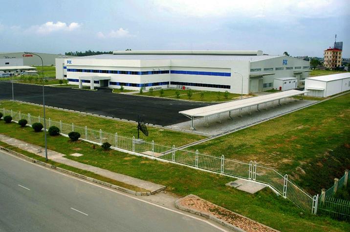 Nhà máy FCC Việt Nam (Nhật Bản) Khu công nghiệp Thăng Long Hà Nội