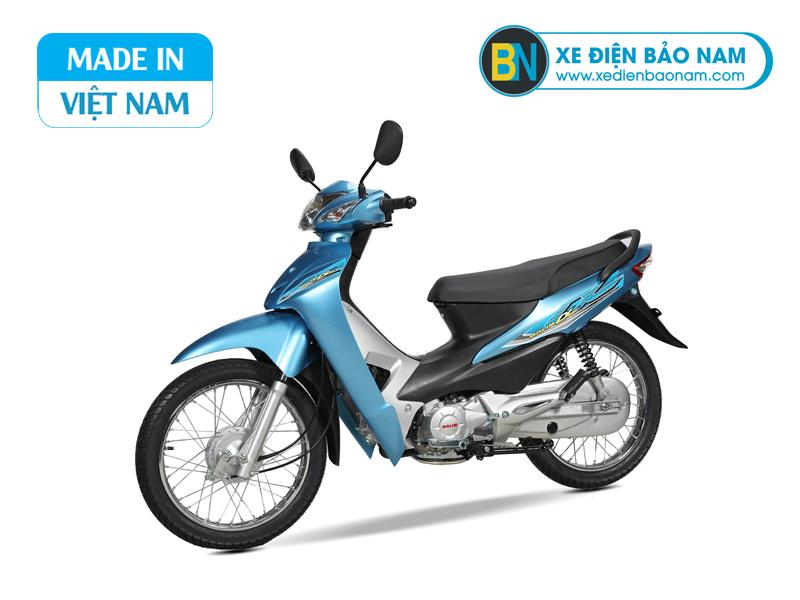 Xe máy Wave 50cc màu xanh nước biển