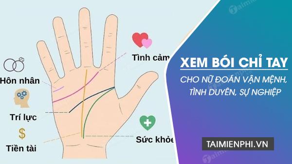 Phương pháp đọc chỉ tay, vân tay hiệu quả nhất cho phụ nữ